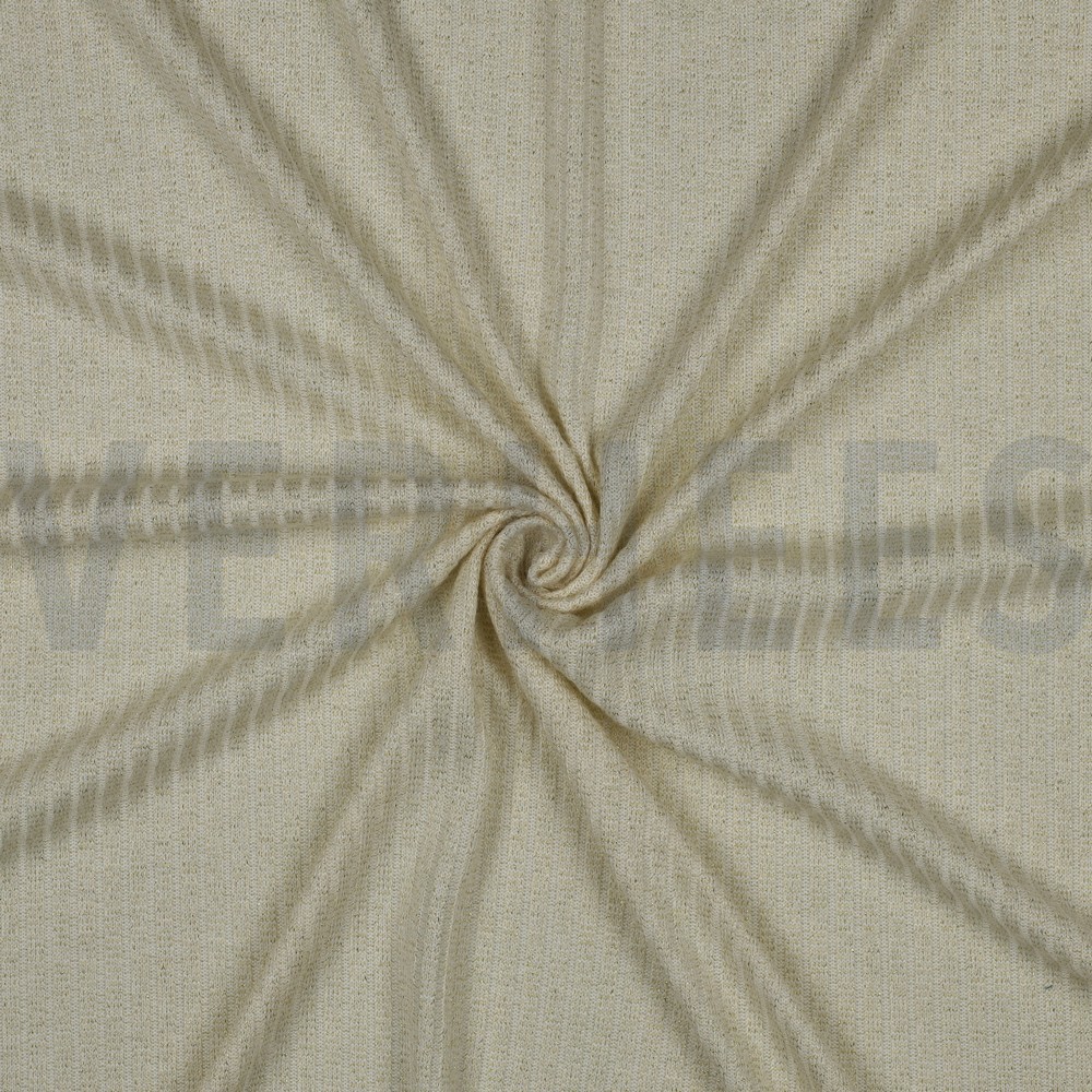 STRICK LUREX ECRU GOLD LUREX #7