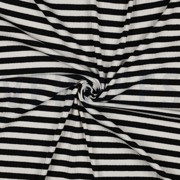 RIB YARN DYED STRIPES BLACK (thumbnail) #3