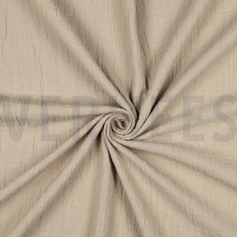 DOUBLE GAUZE SLUB ZAND #7