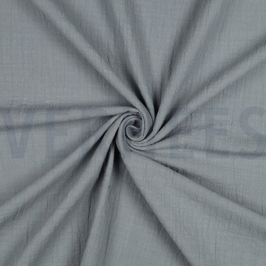 DOUBLE GAUZE SLUB BLUE #7