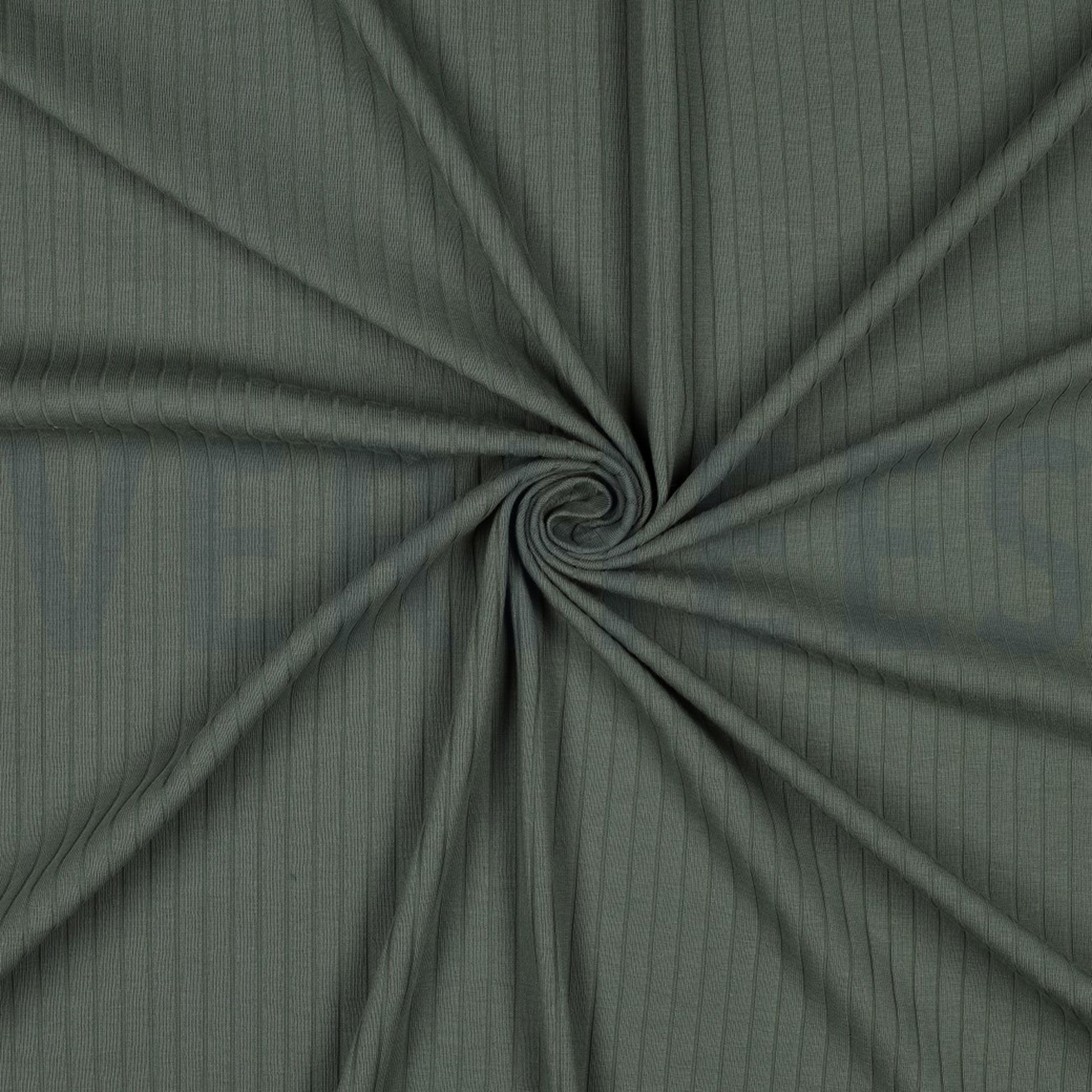 RIB JERSEY GROOT DONKERGROEN (high resolution) #3