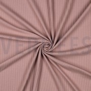 RIB JERSEY GROOT DONKER POEDER (thumbnail) #3