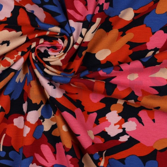 JERSEY GOTS POP BLOSSOM NERIDA HANSEN BLEU MARINE #7