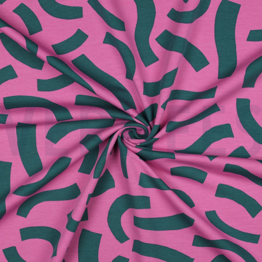 FRENCH TERRY JOYEUX NERIDA HANSEN ROSE #7