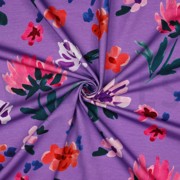 FRENCH TERRY DIGITAL COLETTE NERIDA HANSEN LAVENDEL (thumbnail) #3