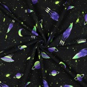 FRENCH TERRY DIGITAL ESPACE NOIR (thumbnail) #3