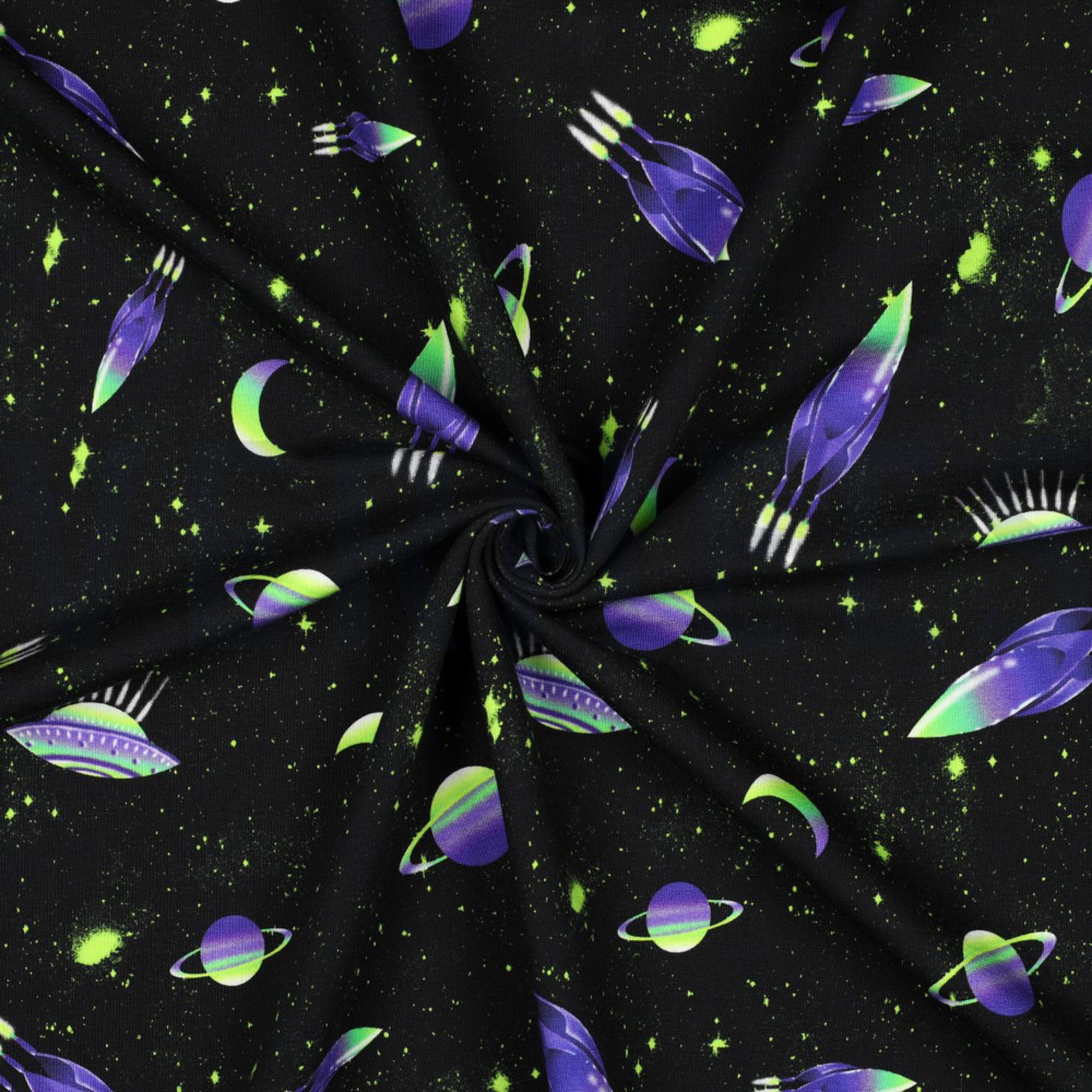 FRENCH TERRY DIGITAL ESPACE NOIR (high resolution) #3