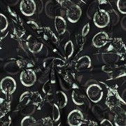 SWEAT DIGITAAL CROSSFIETSEN ZWART/GROEN (thumbnail) #3