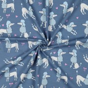 JERSEY GLITTER POEDELS JEANSBLAUW (thumbnail) #3