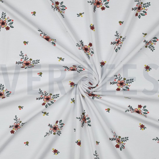 JERSEY GOTS BLOEMEN WIT #7