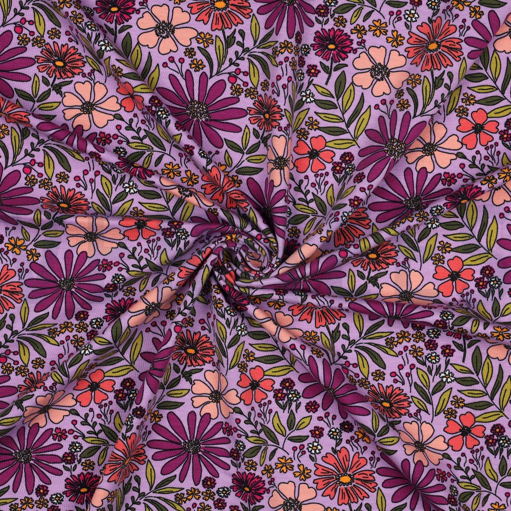 JERSEY BLOEMEN LAVENDEL #7