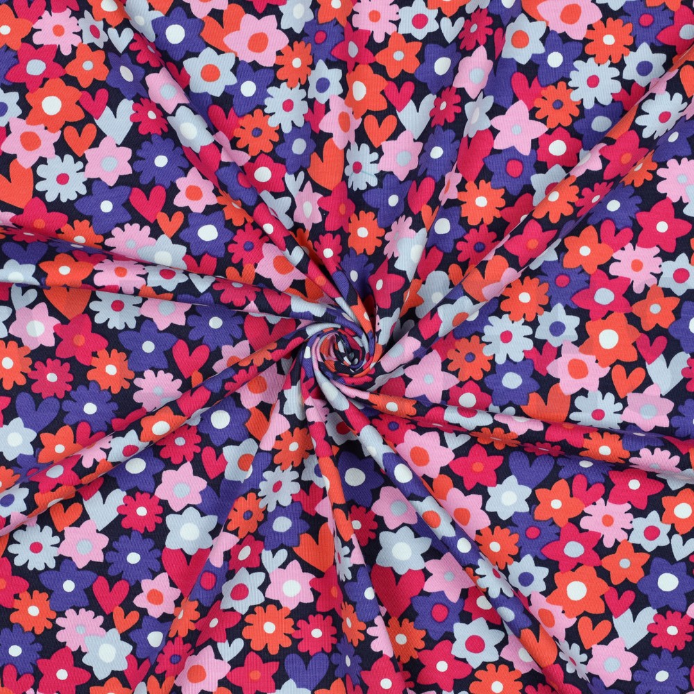 JERSEY BLUMEN ROT #7