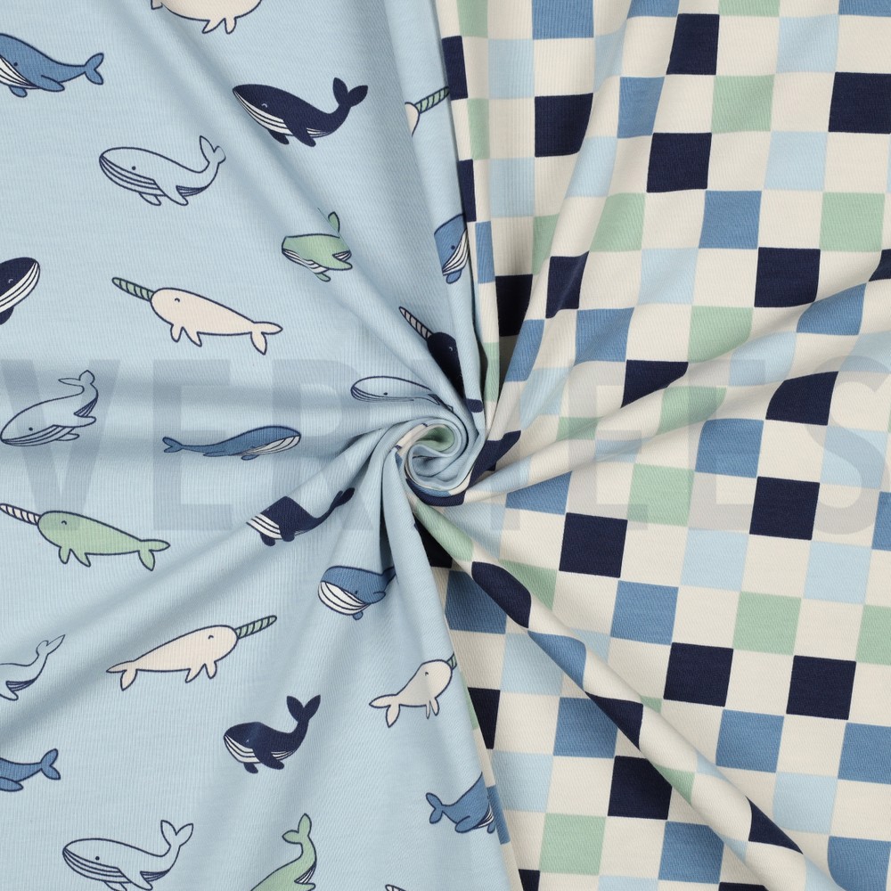JERSEY BALEINES BLEU CLAIR #7
