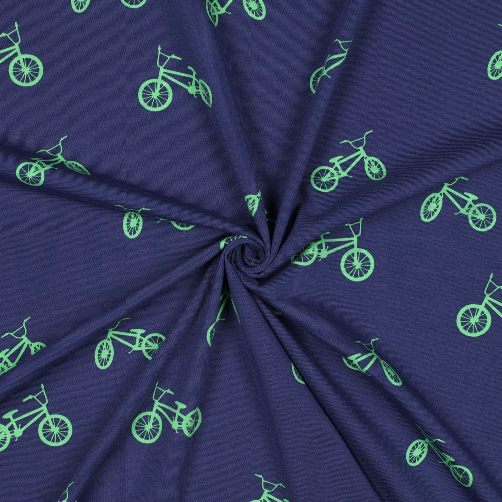 JERSEY BMX FIETSEN DONKERBLAUW #7