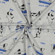 JERSEY MÉLANGE CLUB DE SKATE GRIS CHINÉ CLAIR (thumbnail) #3