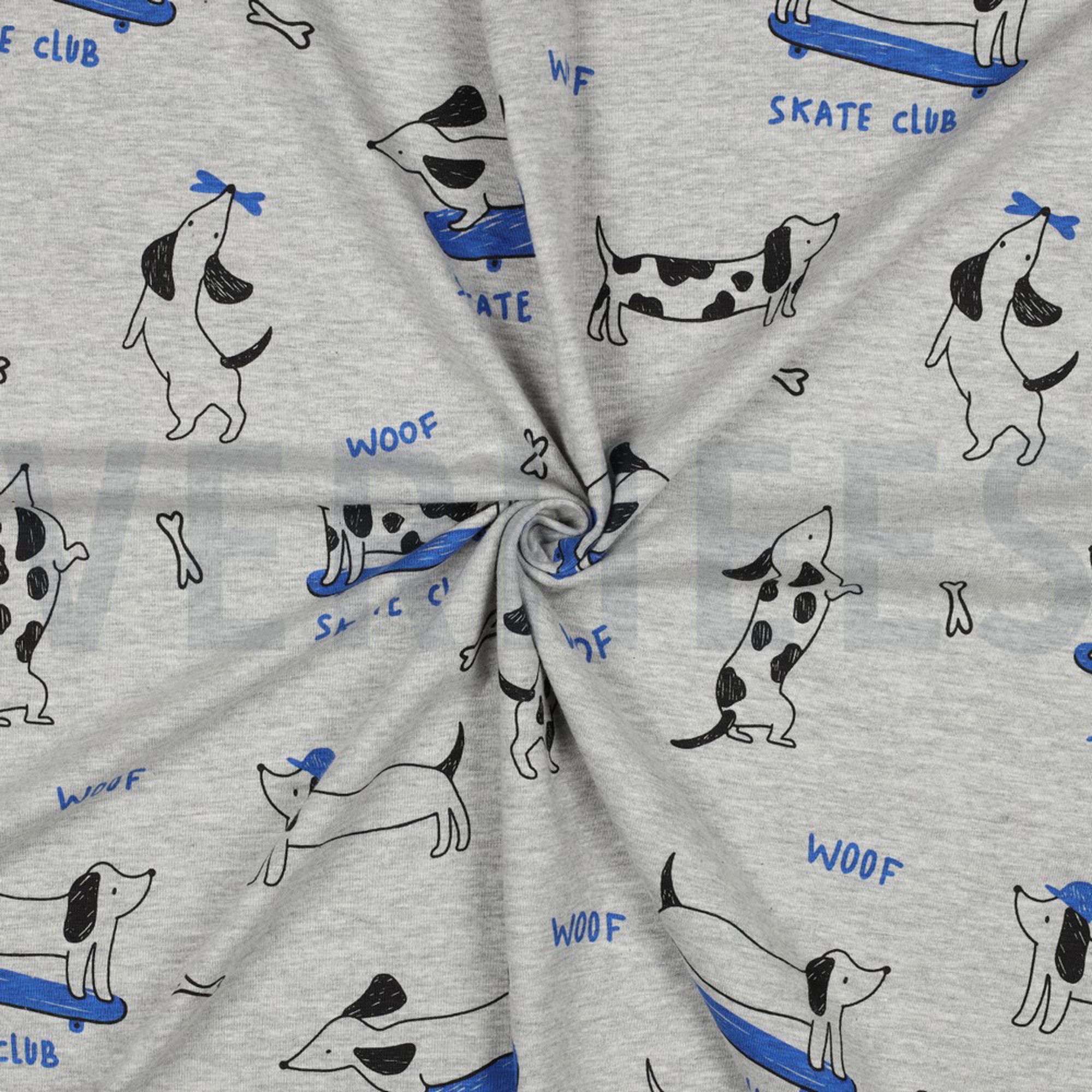 JERSEY MÉLANGE CLUB DE SKATE GRIS CHINÉ CLAIR (high resolution) #3