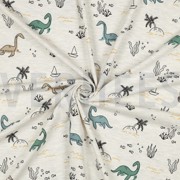 JERSEY GEMÊLEERD WATER DINOSAURUSSEN ECRU GEMÊLEERD (thumbnail) #3