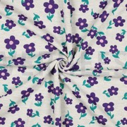 SWEAT MELANGE BLOEMEN ECRU GEMÊLEERD (thumbnail) #3