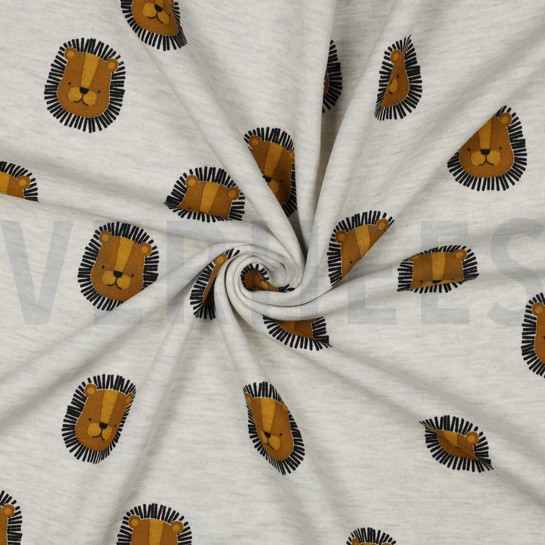 SWEAT MELANGE LIONS ECRU MELANGE #7