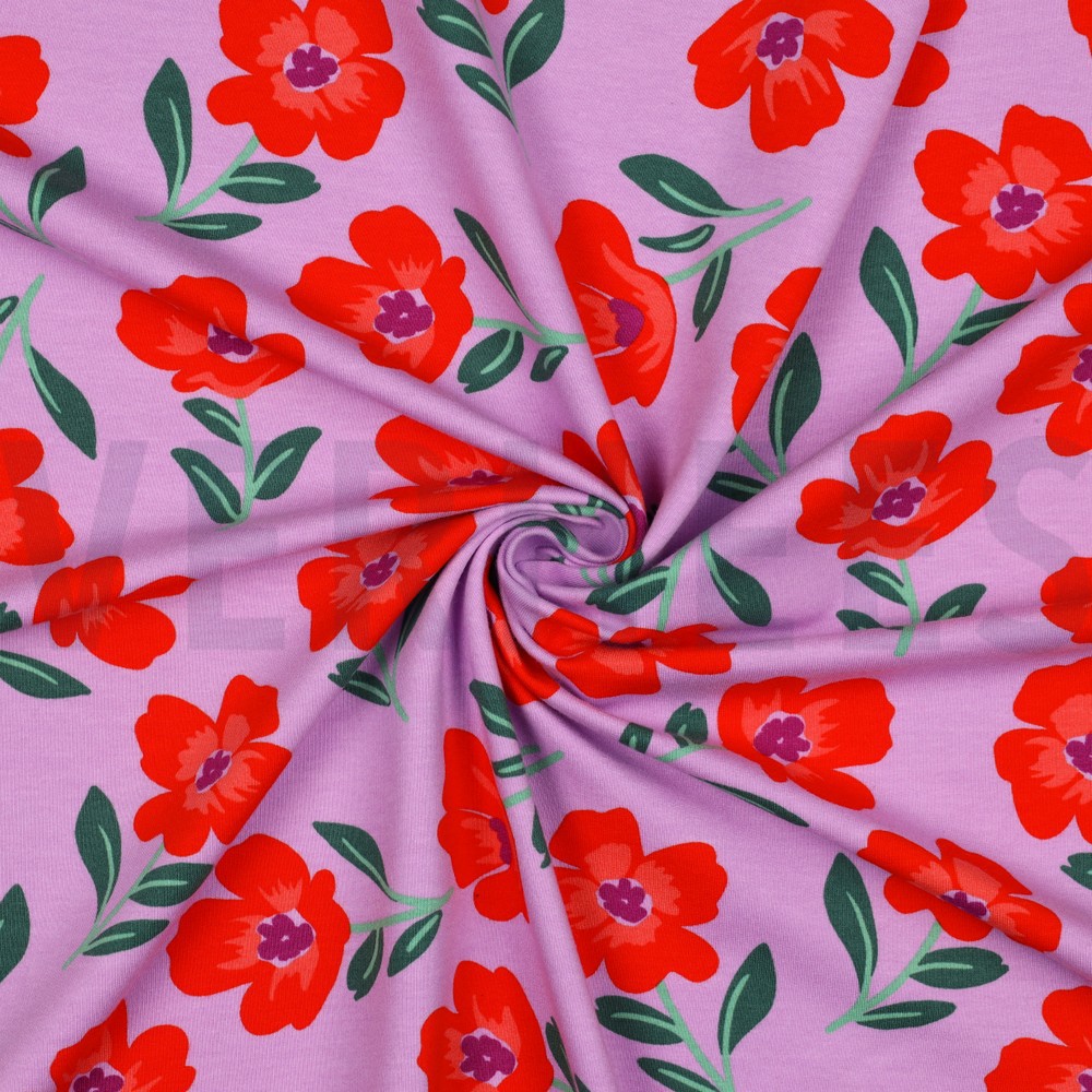 SOFT SWEAT FLOWERS PINK #7
