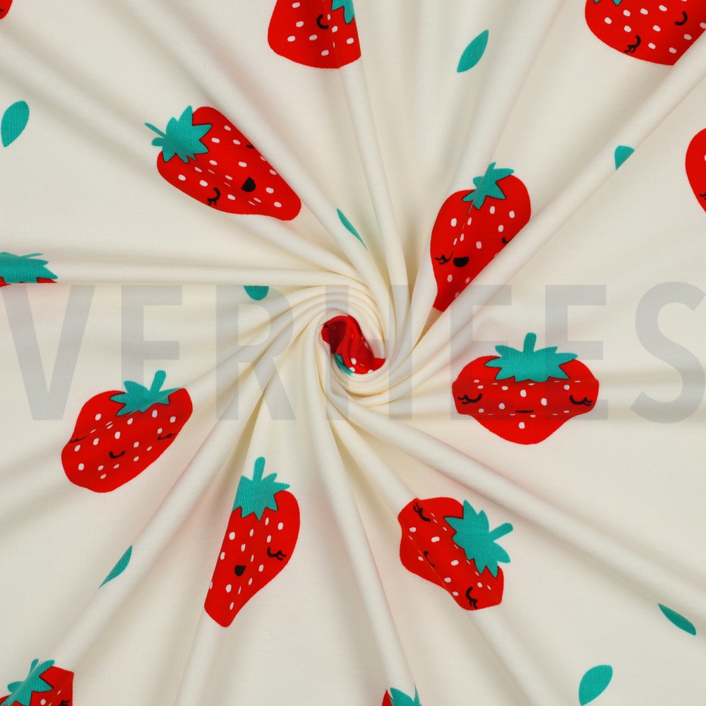 SOFT SWEAT AARDBEIEN ECRU #7