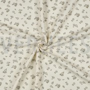 WAFFLE JERSEY FLOWERS ECRU (thumbnail) #3