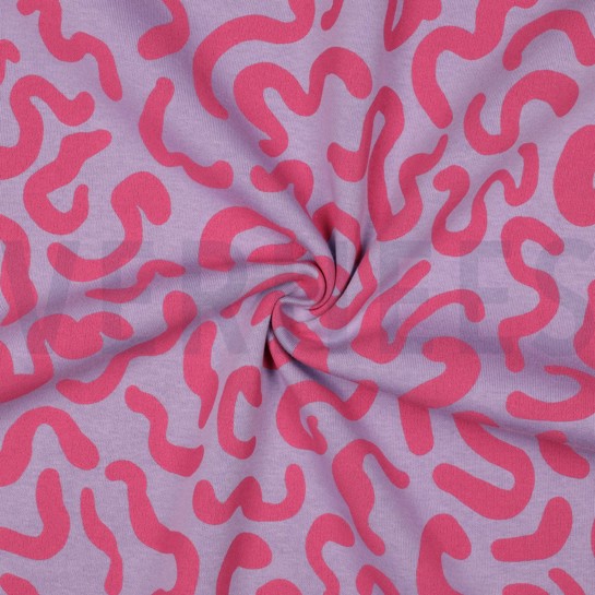 JOGGING RAYURES LILAS #7