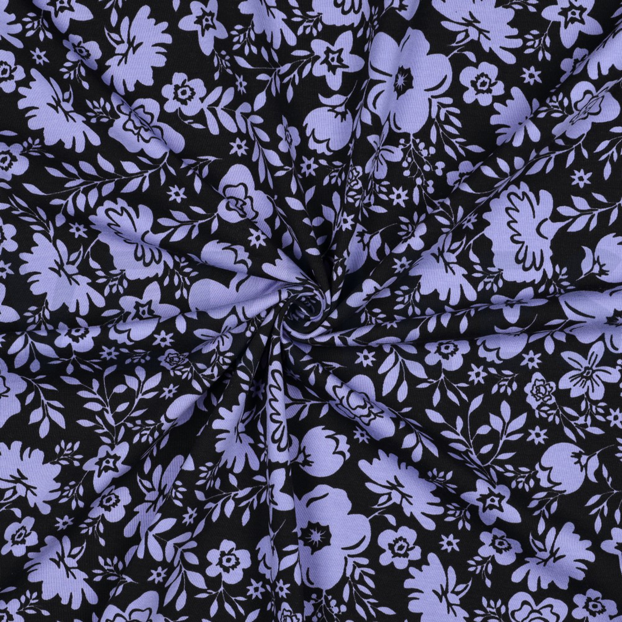 JERSEY FLOWERS BLACK (high resolution) #3