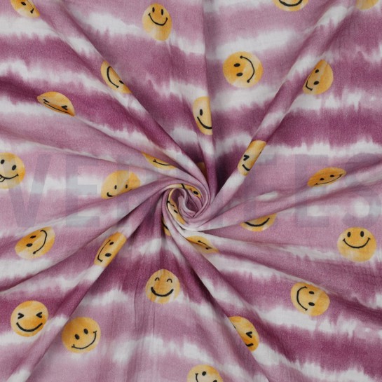 MUSSELIN DIGITAL SMILEYS BLUSH #7