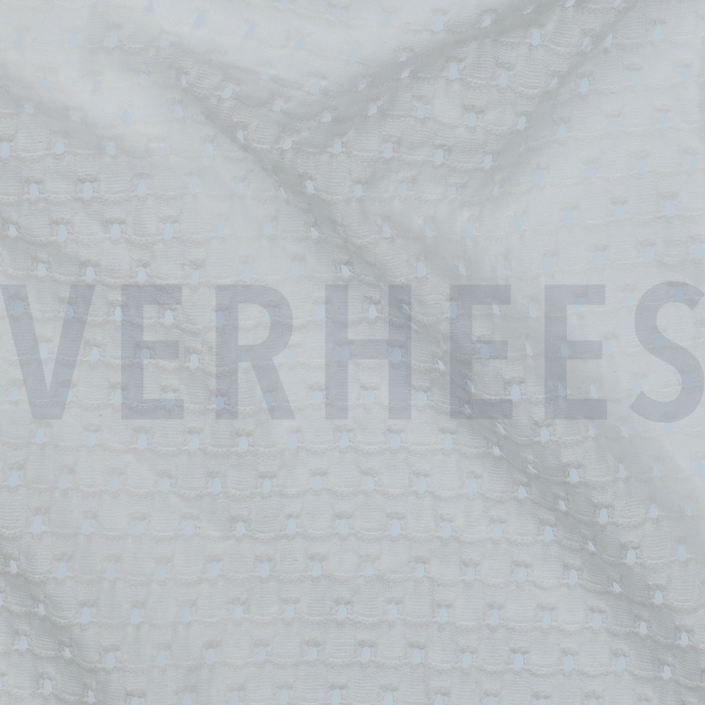 EYELET STRETCH WEISS #7