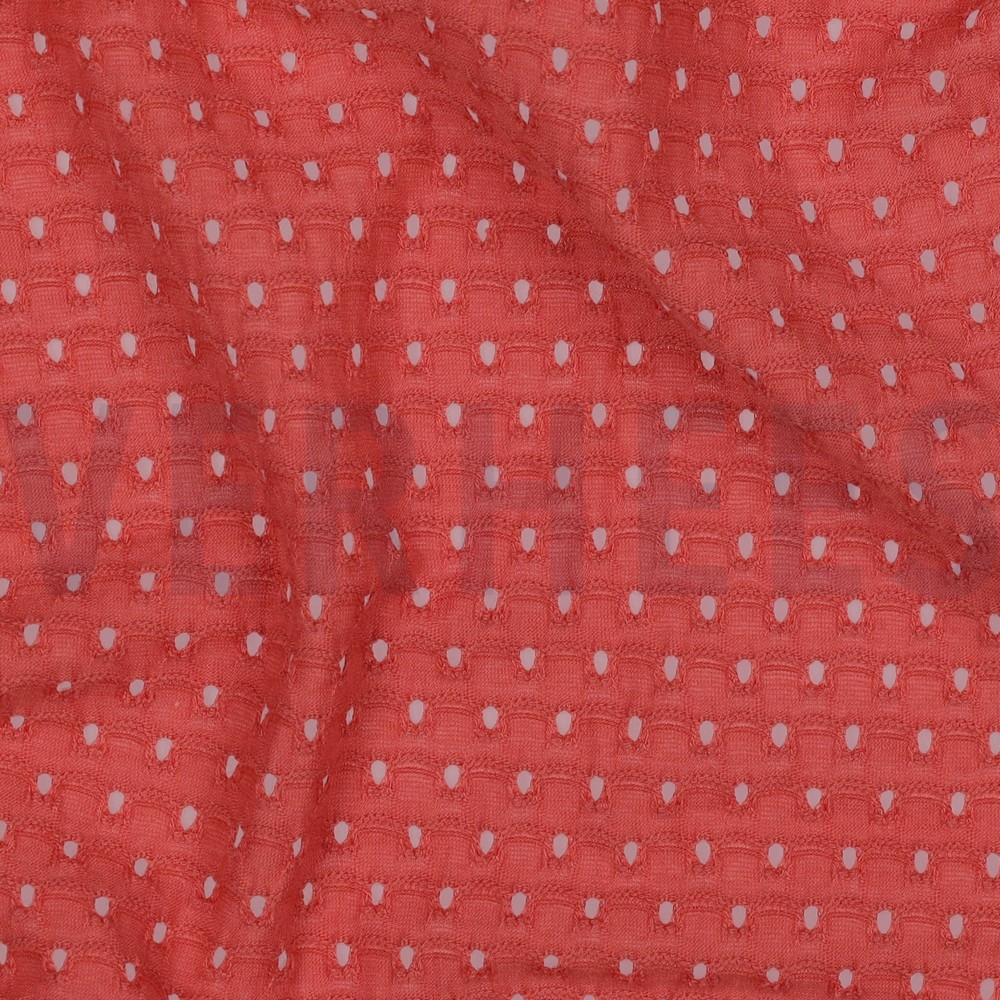 EYELET STRETCH KORALLE #7