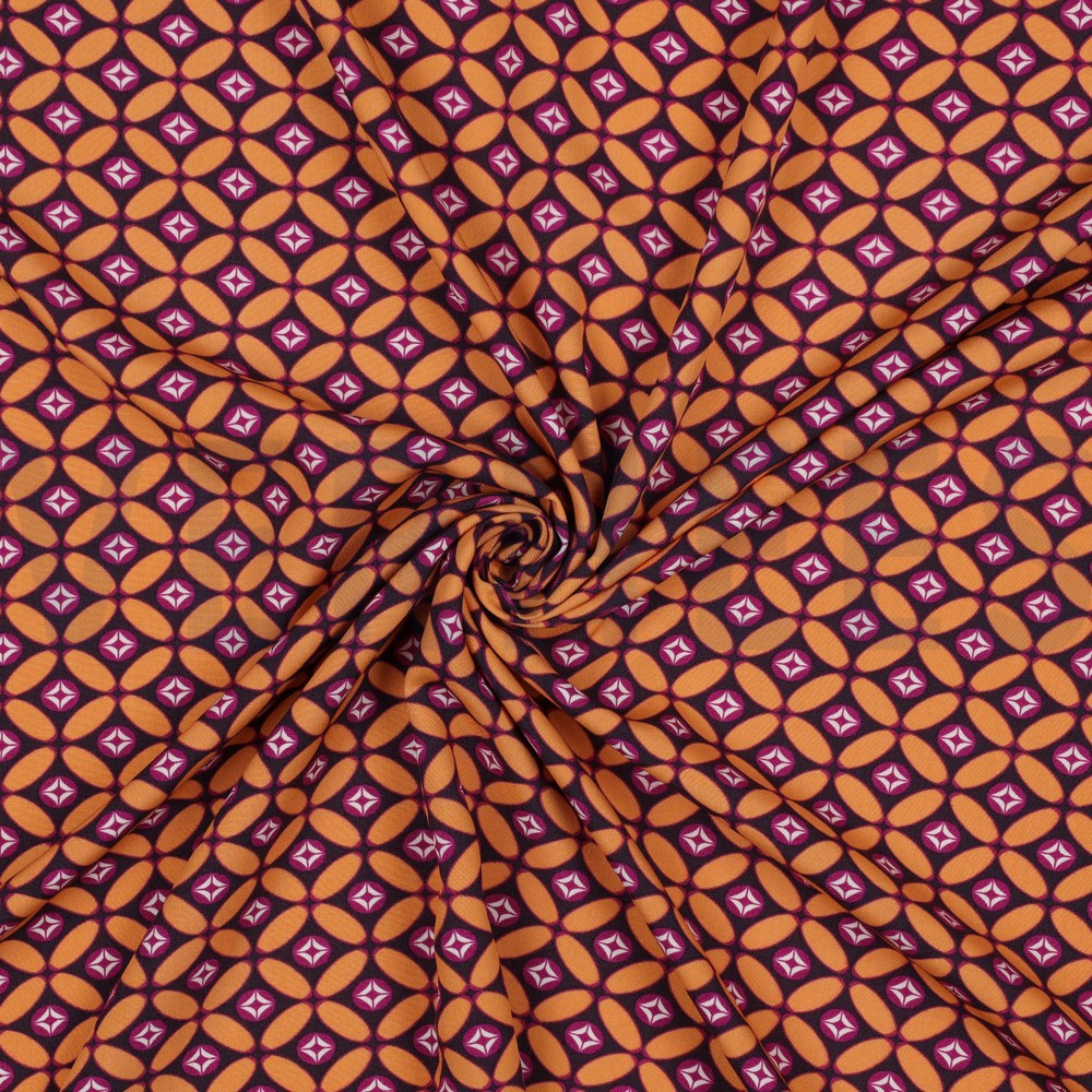 LENZING™ ECOVERO™ RETRO ORANJE #7