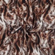 LENZING™ ECOVERO™ DIGITAAL ANIMAL SKIN BRUIN (thumbnail) #3