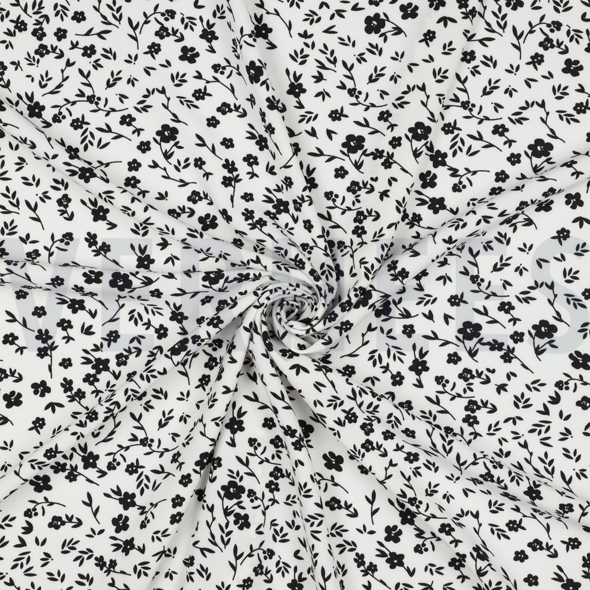 MAGNOLIA STRETCH BLUMEN WEISS (high resolution) #3