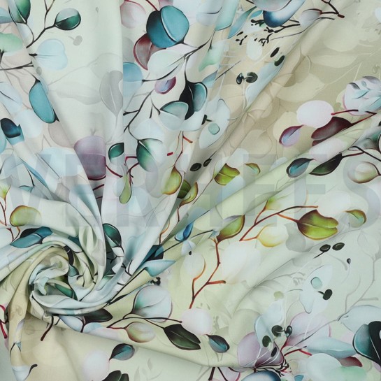 VISCOSE RADIANCE DIGITAL EUCALYPTUS VERT NIL #7