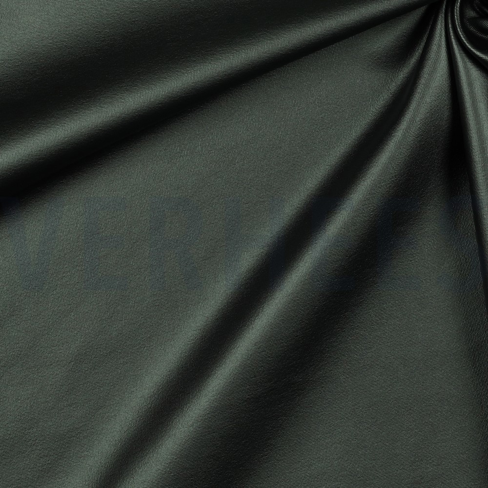 IMITATIELEER ZACHT STRETCH METALLIC GROEN/ZWART #7
