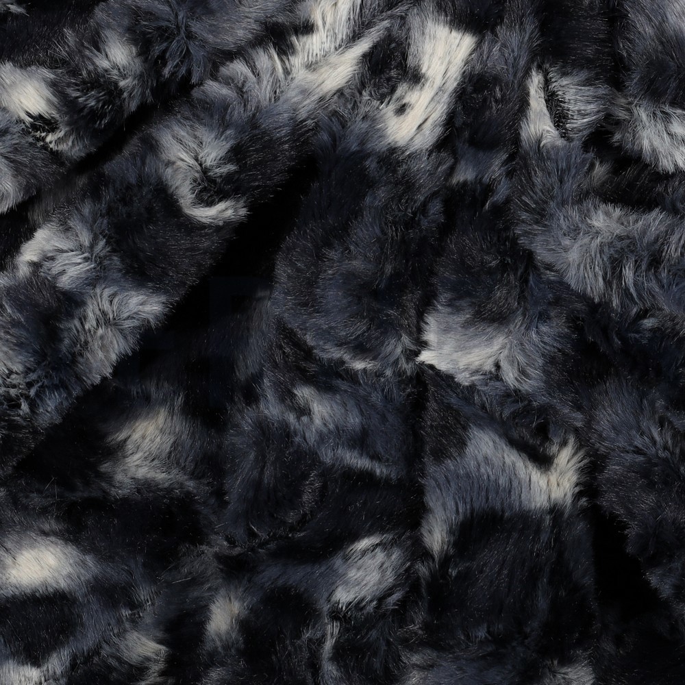 FAUX FUR ANIMAL NAVY #7