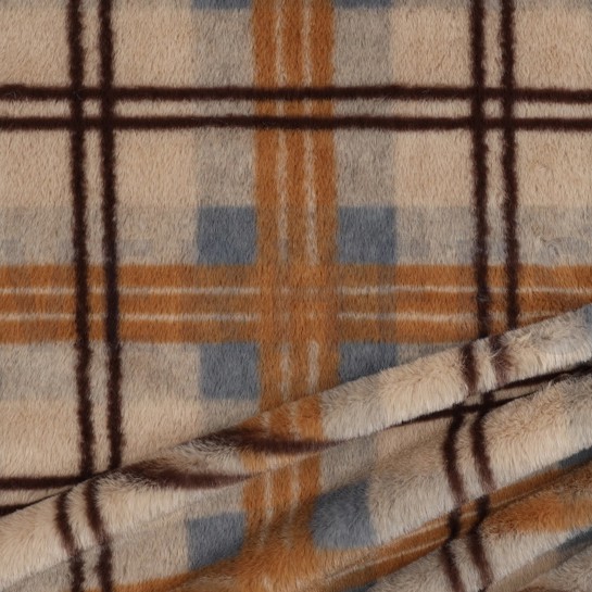 KUNSTPELZ KAROS SAND #7