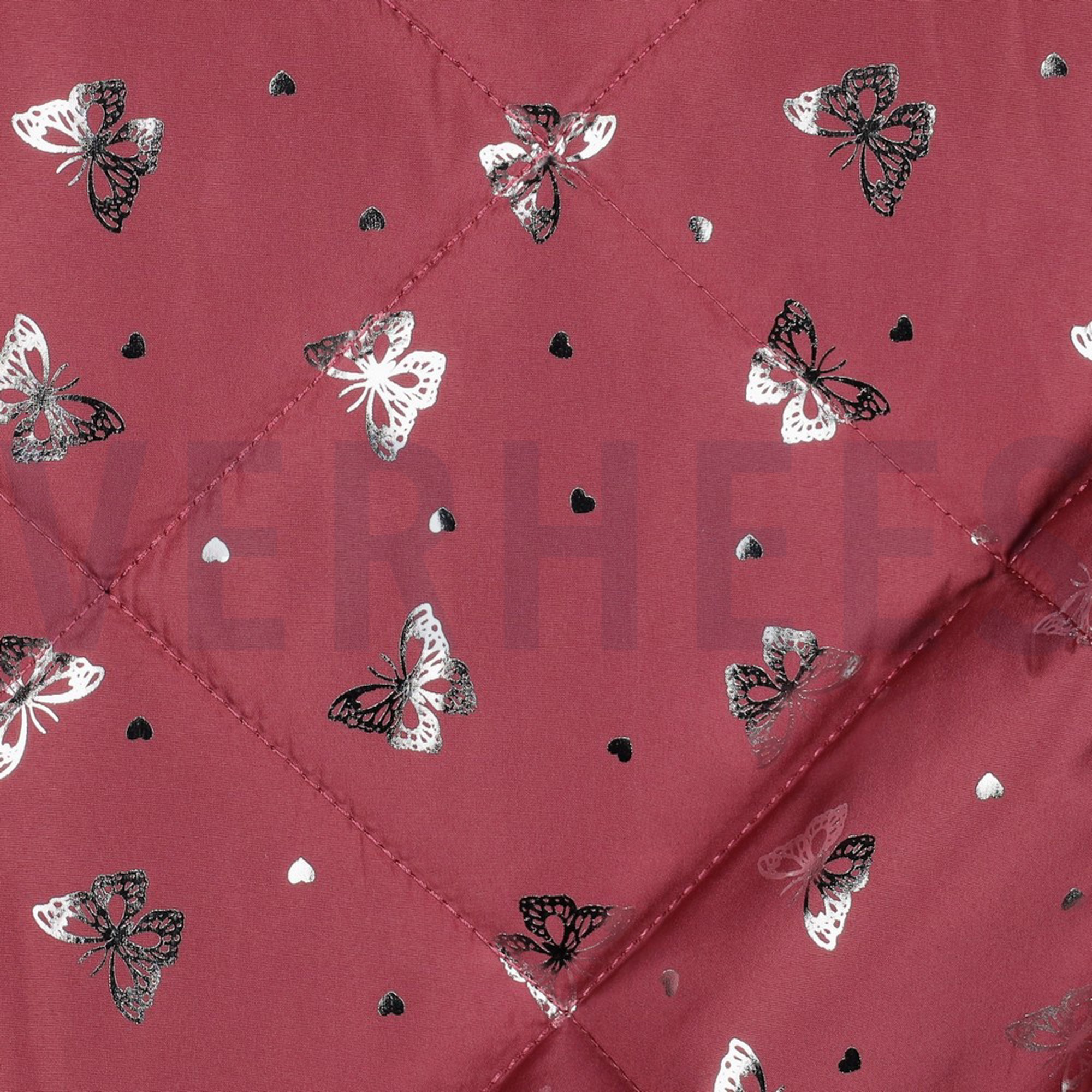 STEPPED SILVER BUTTERFLY DARK ROSE (high resolution) #3