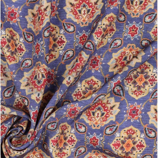 VISCOSE RADIANCE DIGITAAL PAISLEY MULTI #7