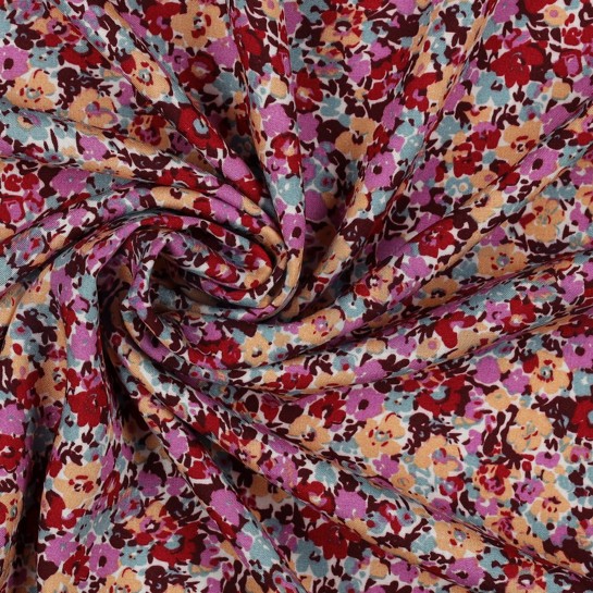 VISCOSE RADIANCE FLEURS FUCHSIA #7