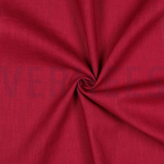 LINEN WASHED 230 gm2 CERISE #7