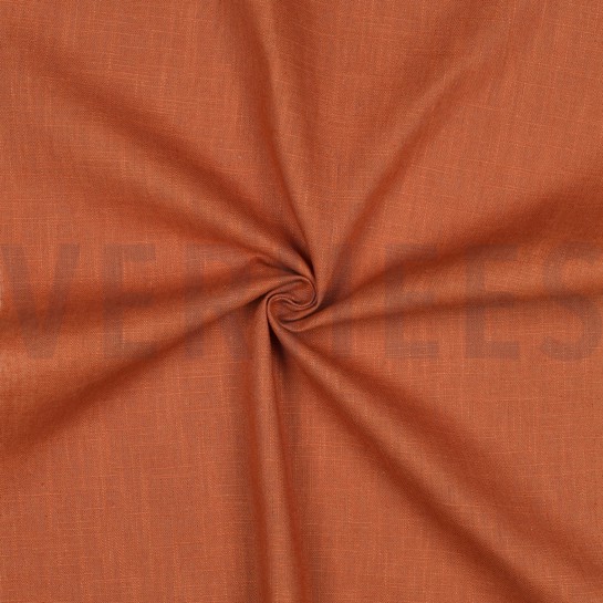 LEINEN GEWASCHEN 230 GM2 COGNAC #7