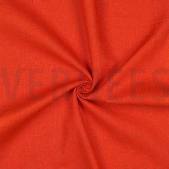 LINNEN GEWASSEN 230 GM2 ORANJE #7