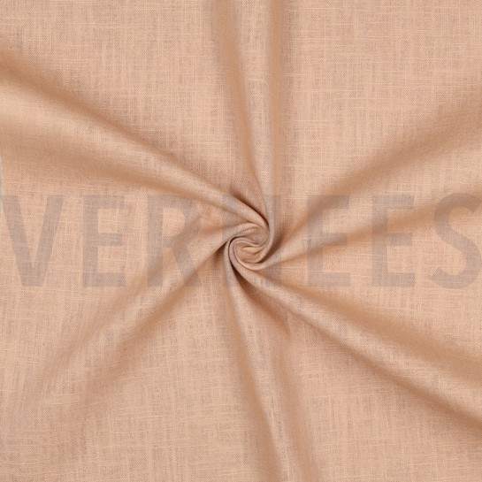 LINNEN GEWASSEN 230 GM2 LICHT ABRIKOOS #7