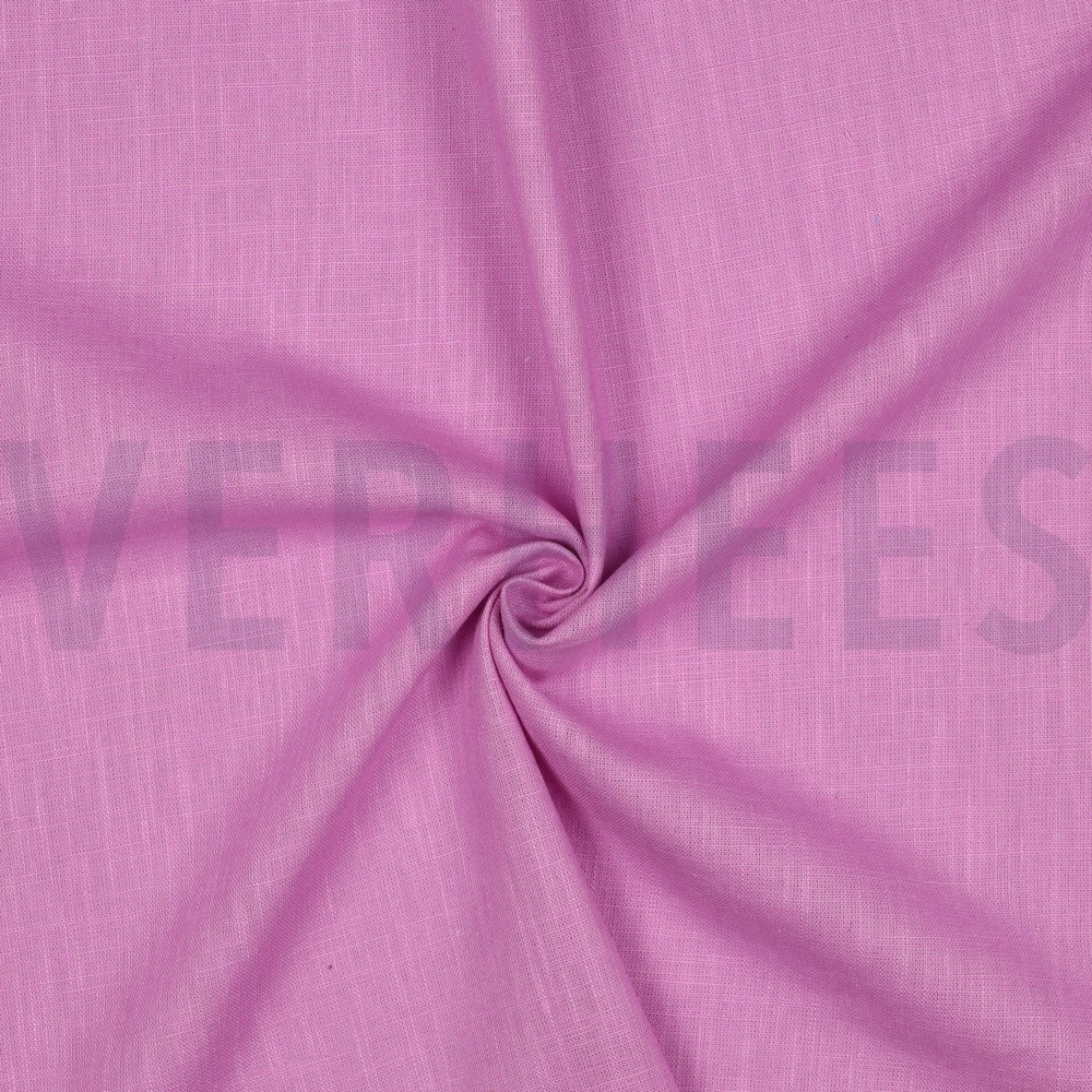 LINNEN GEWASSEN 230 GM2 ROZE #7