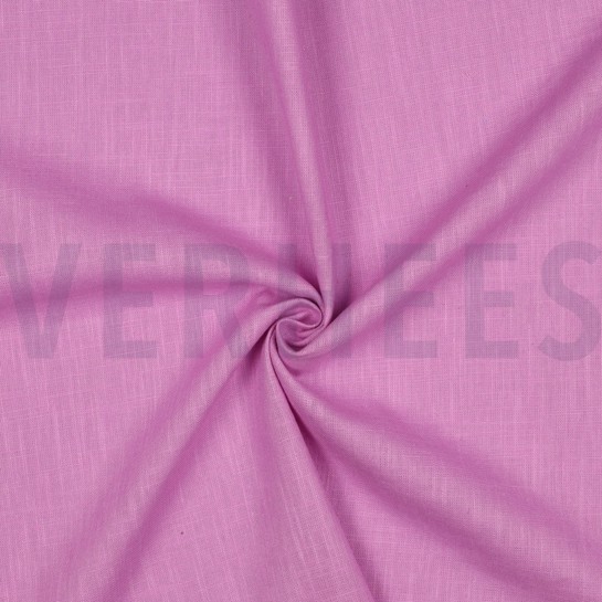 LINNEN GEWASSEN 230 GM2 ROZE #7