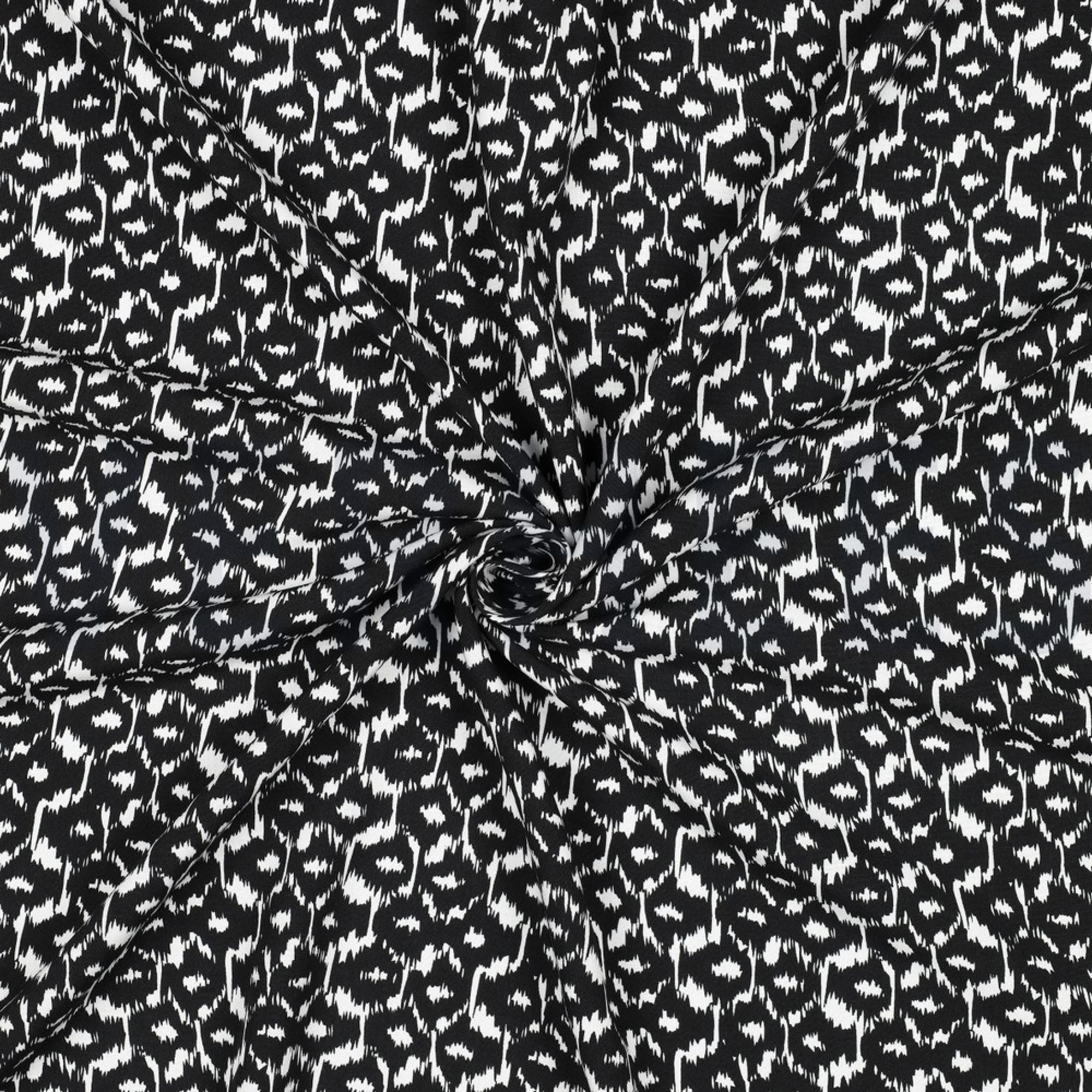 VISKOSE RADIANCE ABSTRAKT SCHWARZ (high resolution) #3