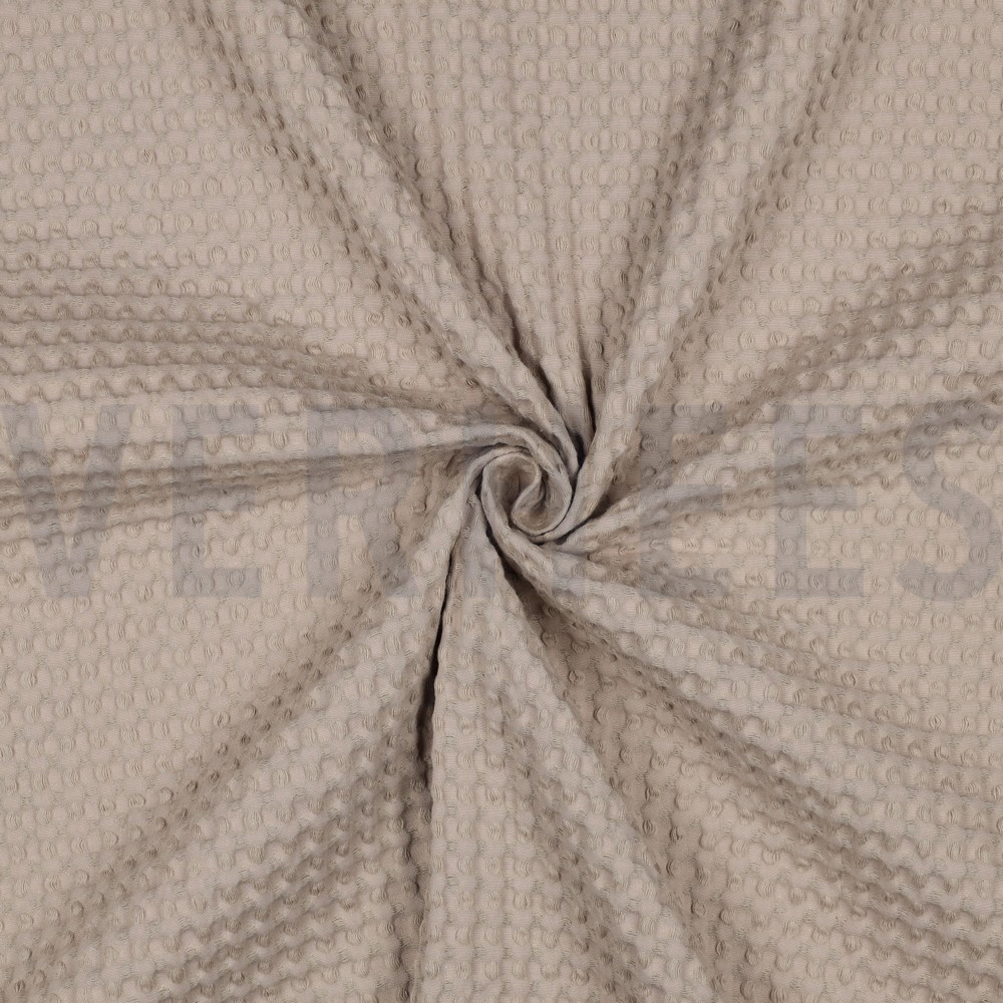 BAUMWOLLE WAFFEL GROß SAND (high resolution) #3