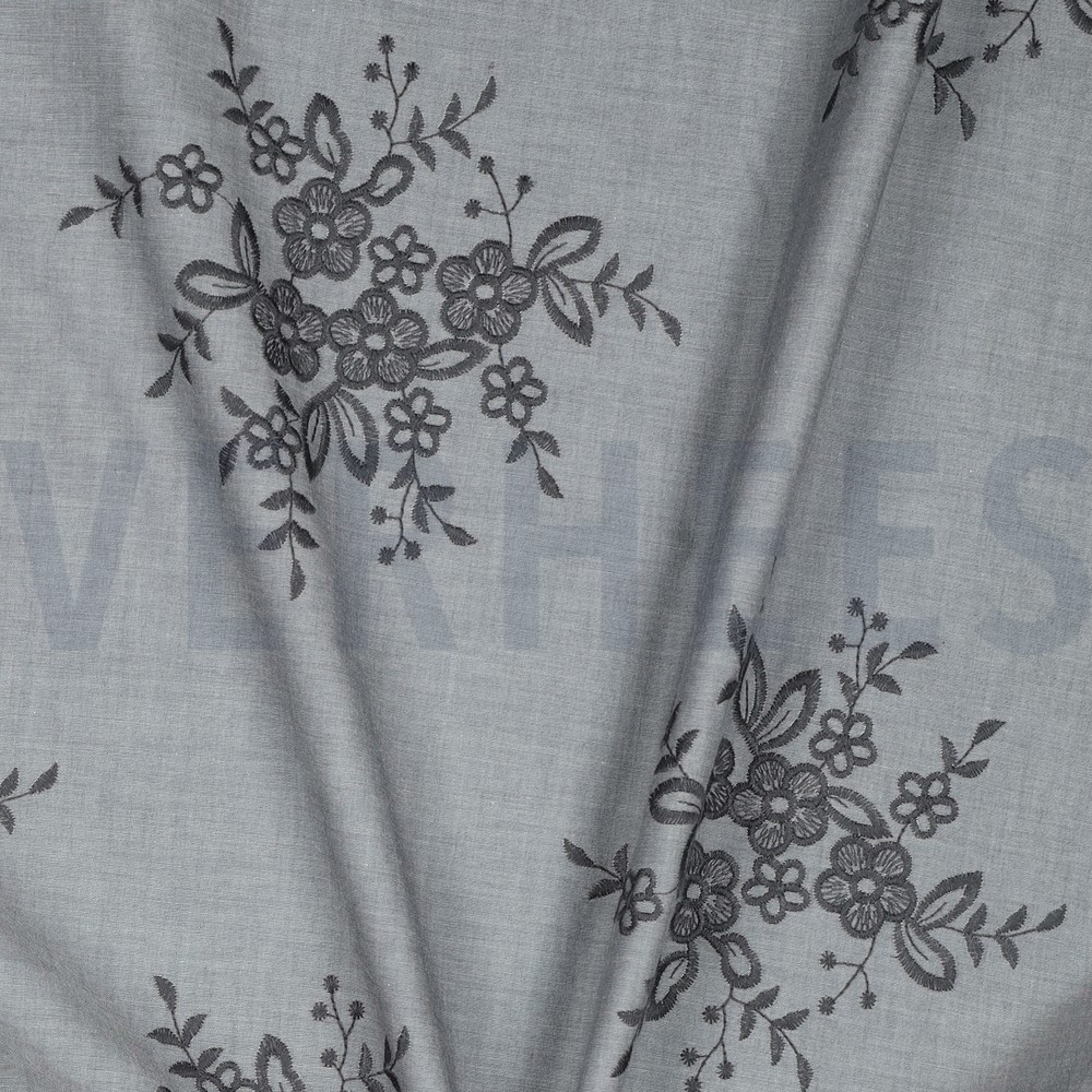 COTTON EMBROIDERY GREY #7